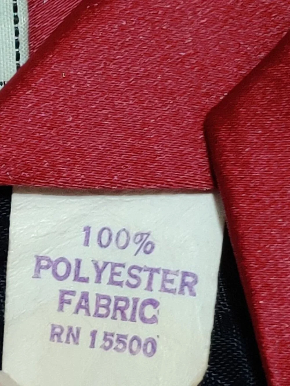 Angelo Corelli Necktie Red Solid Satin Wide Tie Designed in Italy Vintage 1980s